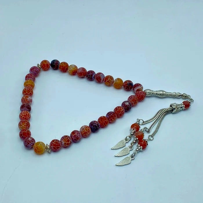 লাল আগাত পাথরের তসবিহ | প্রিমিয়াম কালেকশন